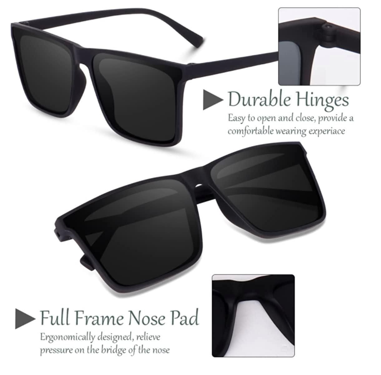 Optique Retro Square Sunglasses