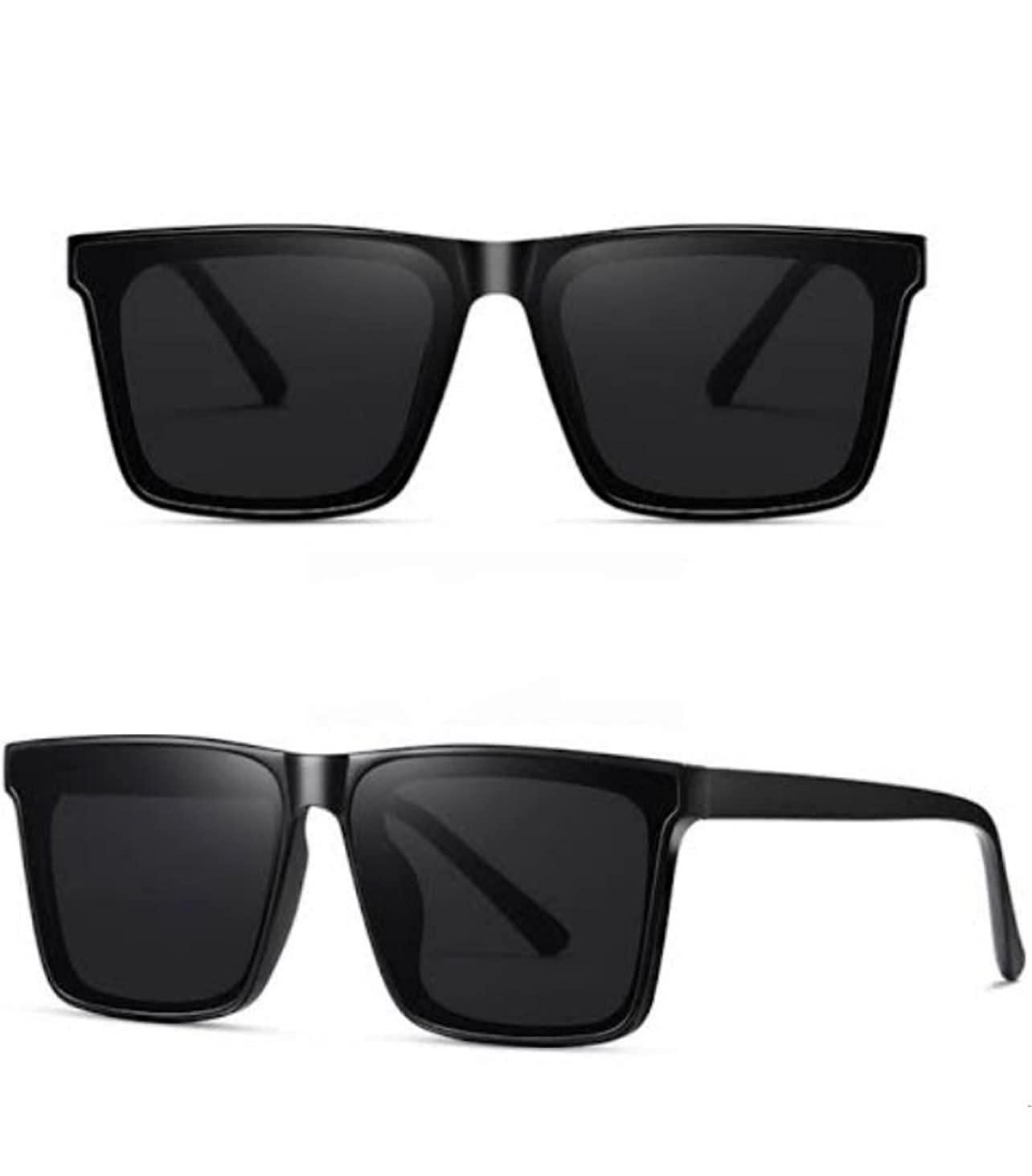 Optique Retro Square Sunglasses