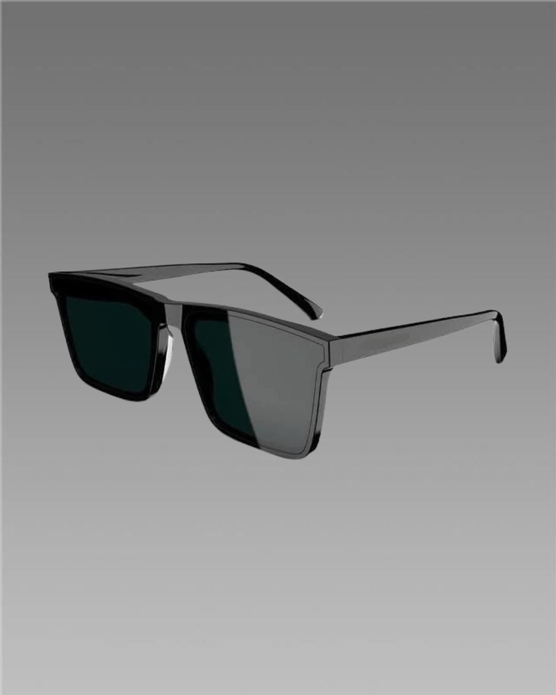 Optique Retro Square Sunglasses